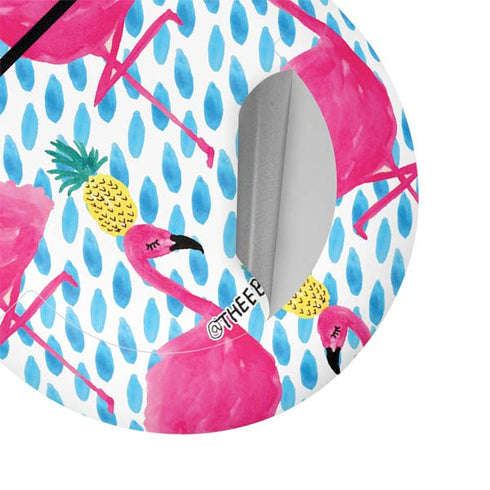 Bouffants and Broken Hearts Party Flamingos Google Pixel Buds Skin